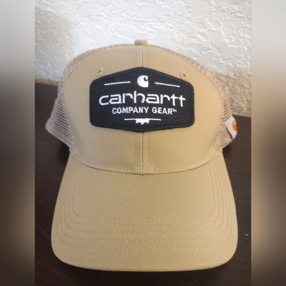 Carhartt Other - Carhartt Tan Mesh Back Cap